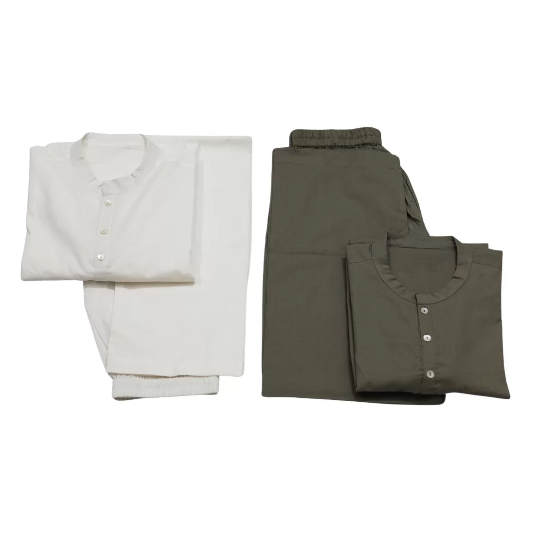 Organic Cotton Kurta Pyjama for Men | Aloe Vera & Natural Dyed | House of Swadeshi