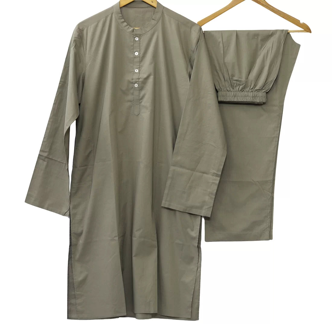 Organic Cotton Kurta Pyjama for Men — Aloe Vera Treated & Natural Dyed
