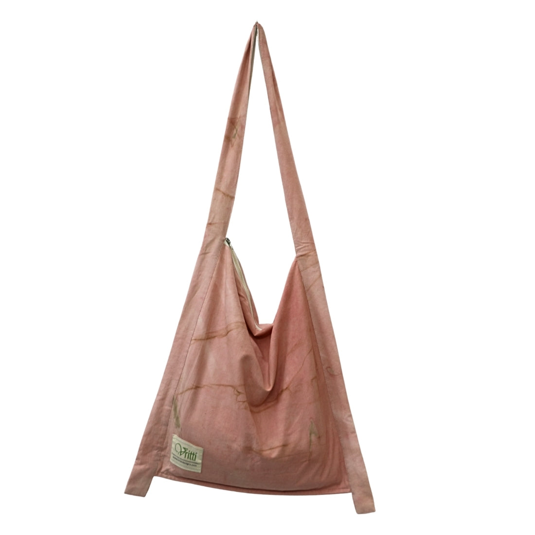 Pink tote bag - Handwoven Cotton Tote