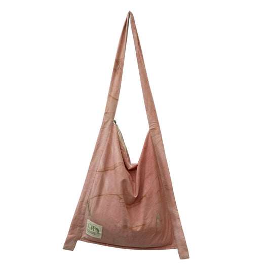 Pink tote bag - Handwoven Cotton Tote