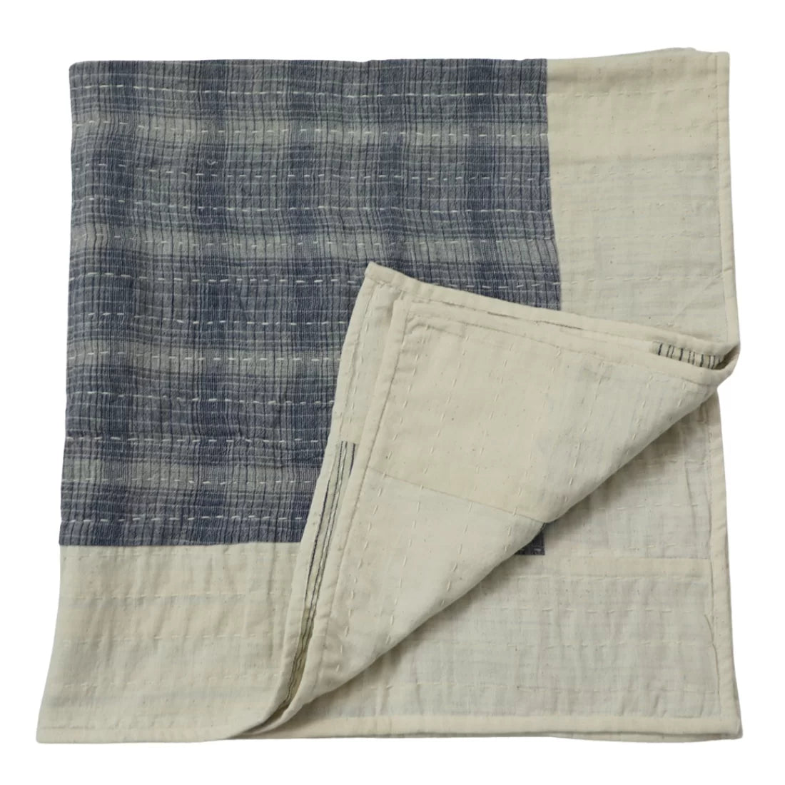 Baby Shower Gift Delight – Organic Kantha Baby Quilt