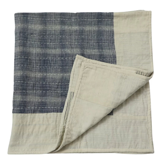 Baby Shower Gift Delight – Organic Kantha Baby Quilt