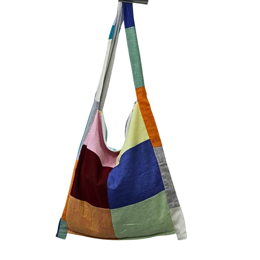 Linen Bag in Patchwork