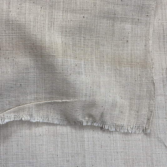 Kora Khaddar Medium Weight Handloom Fabric – 100% Unbleached Natural Cotton | Made in India