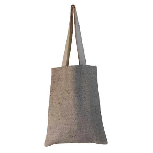 Nettle Cotton Eco Tote Bag | Herringbone Weave | House of Swadeshi