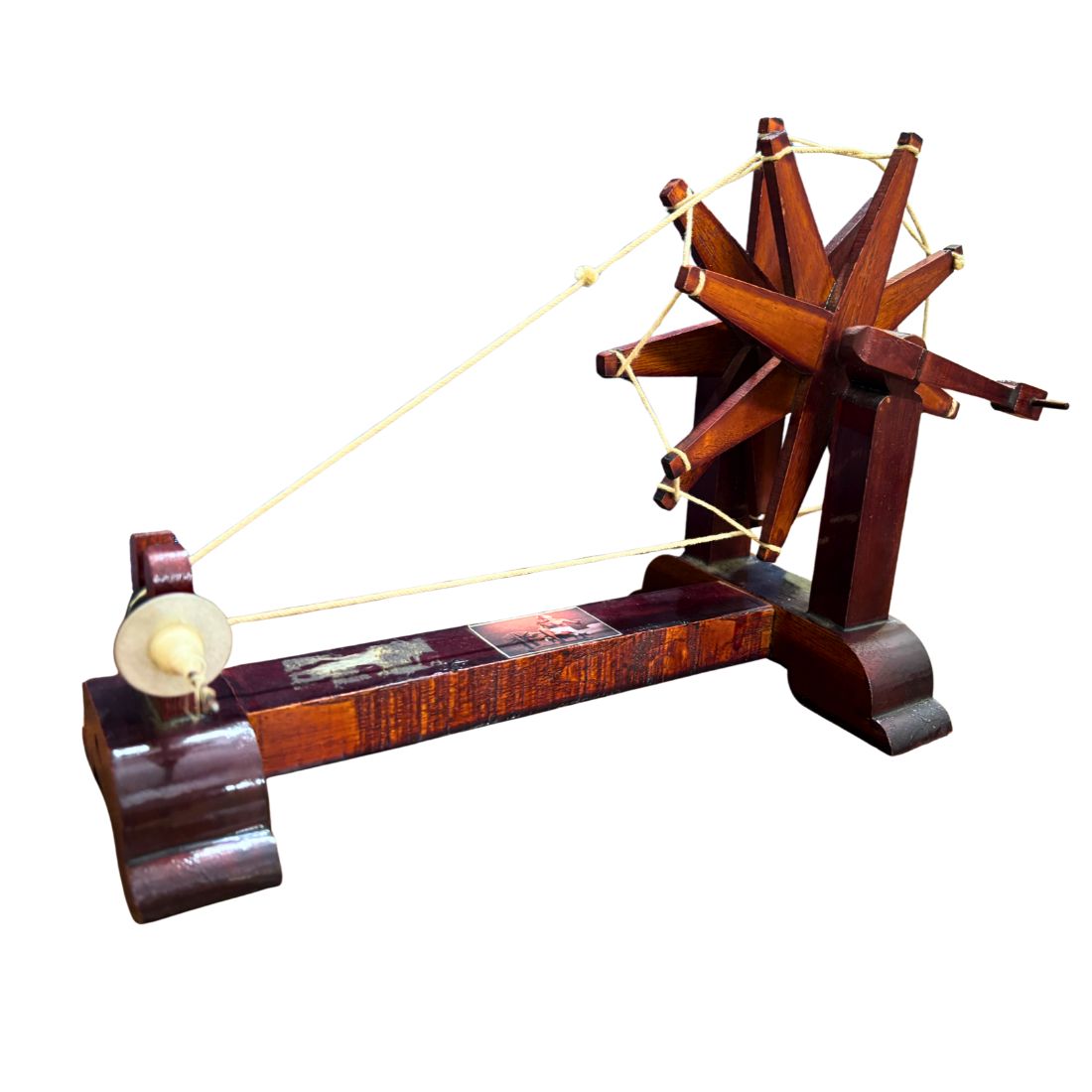 Wooden Charkha Handicraft