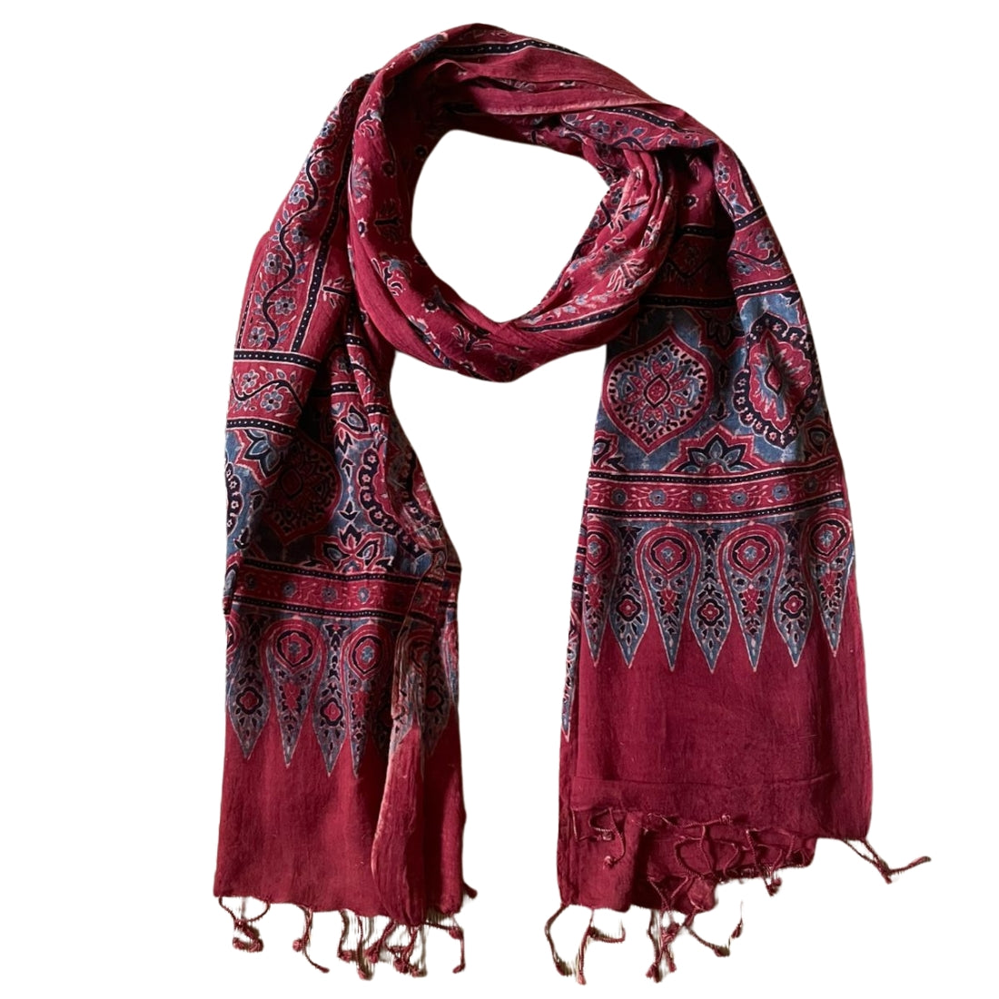 Ajrakh Print Scarf
